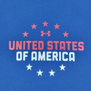 Under Armour Loose‎ Heat Gear USA United States Of America Mens Small S Crewneck
